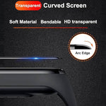 Plain Stitching Silicone Watch Band with 3D Curved Film, For Samsung Galaxy Watch4 Active 40mm, For Samsung Galaxy Watch4 Active 44mm