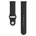For Fitbit Versa 2 / Versa / Versa Lite xDfind Rivet Buckle Solid Color Silicone Watch Band, S, L