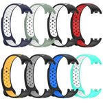 xDfind Reverse Buckle Two Color Silicone Sports Watch Band, For Xiaomi Smart Band 10 / 9 / 8
