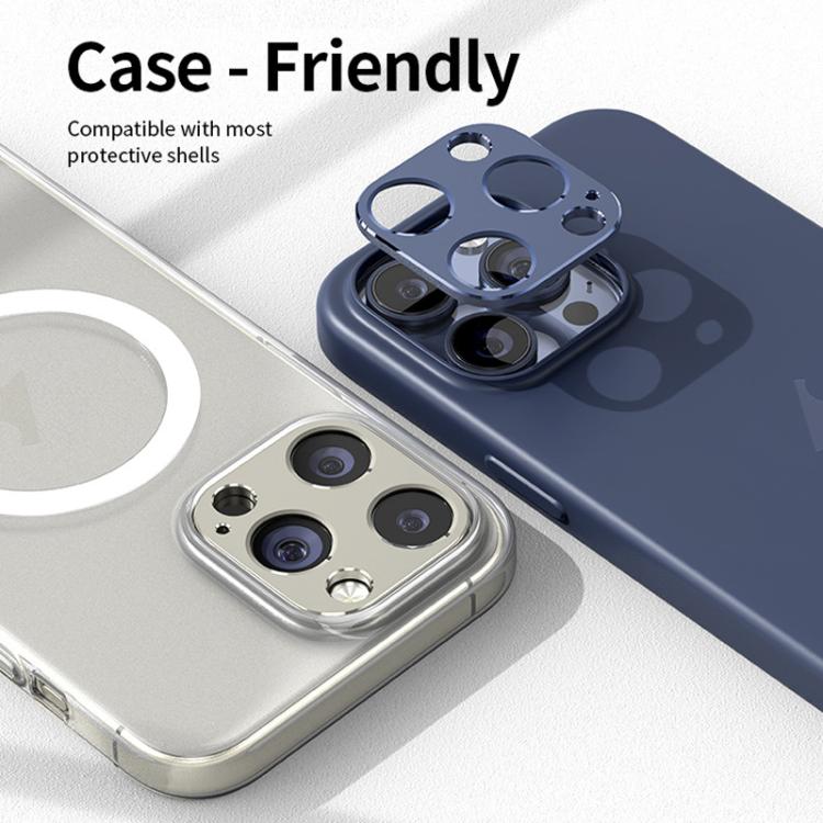 XDcase Titanium Alloy Hollow Camera Lens Protector, For iPhone 14 / 14 Plus