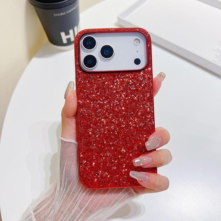 Glitter Powder Shockproof TPU Phone Case, For iPhone 18 Pro, For iPhone 18 Pro Max, For iPhone 17 Pro Max, For iPhone 17 Pro, For iPhone 17, For iPhone Air