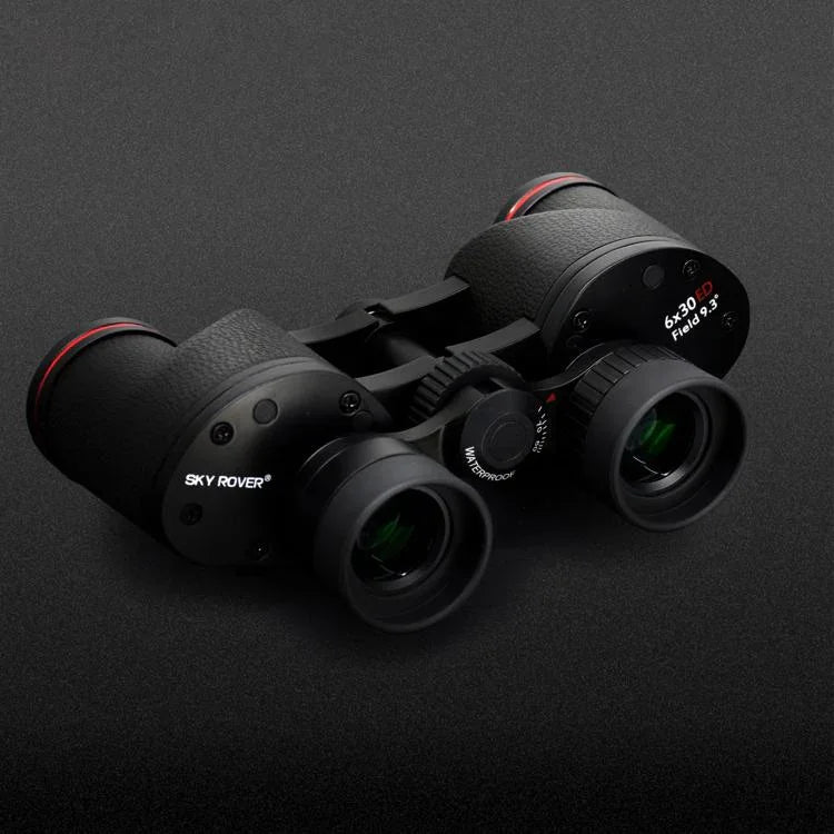 SKY ROVER MS ED 6x30 Waterproof HD Porro Prism Handheld Binocular