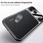 Plain Leather PC Phone Case, For iPhone 17 Pro Max, For iPhone 17 Pro, For iPhone 17, For iPhone Air