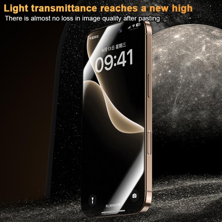 Benks King Kong Corning Hot-bend Full-glue HD Tempered Film Quick-attach Version, For iPhone 17 Pro Max, For iPhone 17 Pro, For iPhone 17