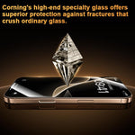 Benks King Kong Corning Hot-bend Full-glue HD Tempered Film Quick-attach Version, For iPhone 17 Pro Max, For iPhone 17 Pro, For iPhone 17