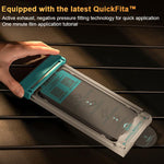 Benks King Kong Corning Hot-bend Full-glue Privacy Tempered Film Quick-install Version, For iPhone 17 Pro Max, For iPhone 17 Pro