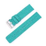 Stainless Steel Pin Buckle Nylon Woven Canvas Watch Band, 12mm, 14mm