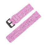Stainless Steel Pin Buckle Nylon Woven Canvas Watch Band, 20mm, 22mm