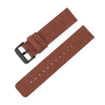 Stainless Steel Pin Buckle Nylon Woven Canvas Watch Band, 20mm, 22mm