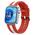 xDfind Sport Vertical Striped Two Color Silicone Watch Band, For Huawei Watch Fit 5 / Fit 5 Pro / Fit 4 Pro