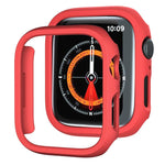 xDfind PC Frosted Hollow Half Coverage Watch Cover, For Apple Watch Ultra 3 / 2 / 1 49mm, For Apple Watch Series 9 / 8 / 7 45mm, For Apple Watch Series 9 / 8 / 7 41mm, For Apple Watch Series 3 / 2 / 1 38mm