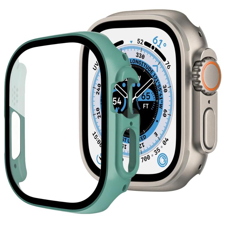 xDfind Tempered Glass Film Integrated PC Watch Cover, For Apple Watch Series 6 / 5 / 4 / SE 44mm, For Apple Watch Series 6 / 5 / 4 / SE 40mm, For Apple Watch Series 11 46mm / 10 46mm, For Apple Watch Series 11 42mm / 10 42mm