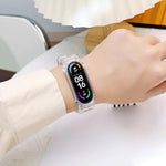 xDfind Glacier Armor Integrated Cover TPU Watch Band, For Xiaomi Smart Band 10 / 9 / 8