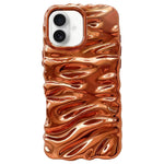 Cream Texture Electroplating TPU Full Coverage Phone Case, For iPhone 16, For iPhone 15 Pro Max, For iPhone 15 Pro, For iPhone 15 Plus, For iPhone 15