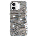 Cream Texture Electroplating TPU Full Coverage Phone Case, For iPhone 16, For iPhone 15 Pro Max, For iPhone 15 Pro, For iPhone 15 Plus, For iPhone 15