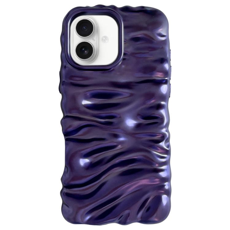 Cream Texture Electroplating TPU Full Coverage Phone Case, For iPhone 16, For iPhone 15 Pro Max, For iPhone 15 Pro, For iPhone 15 Plus, For iPhone 15