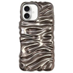 Cream Texture Electroplating TPU Full Coverage Phone Case, For iPhone 16, For iPhone 15 Pro Max, For iPhone 15 Pro, For iPhone 15 Plus, For iPhone 15