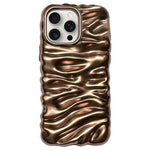 Cream Texture Electroplating TPU Full Coverage Phone Case, For iPhone 16, For iPhone 15 Pro Max, For iPhone 15 Pro, For iPhone 15 Plus, For iPhone 15
