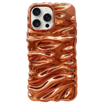 Cream Texture Electroplating TPU Full Coverage Phone Case, For iPhone 16, For iPhone 15 Pro Max, For iPhone 15 Pro, For iPhone 15 Plus, For iPhone 15