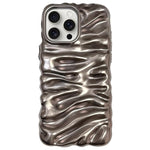 Cream Texture Electroplating TPU Full Coverage Phone Case, For iPhone 16, For iPhone 15 Pro Max, For iPhone 15 Pro, For iPhone 15 Plus, For iPhone 15