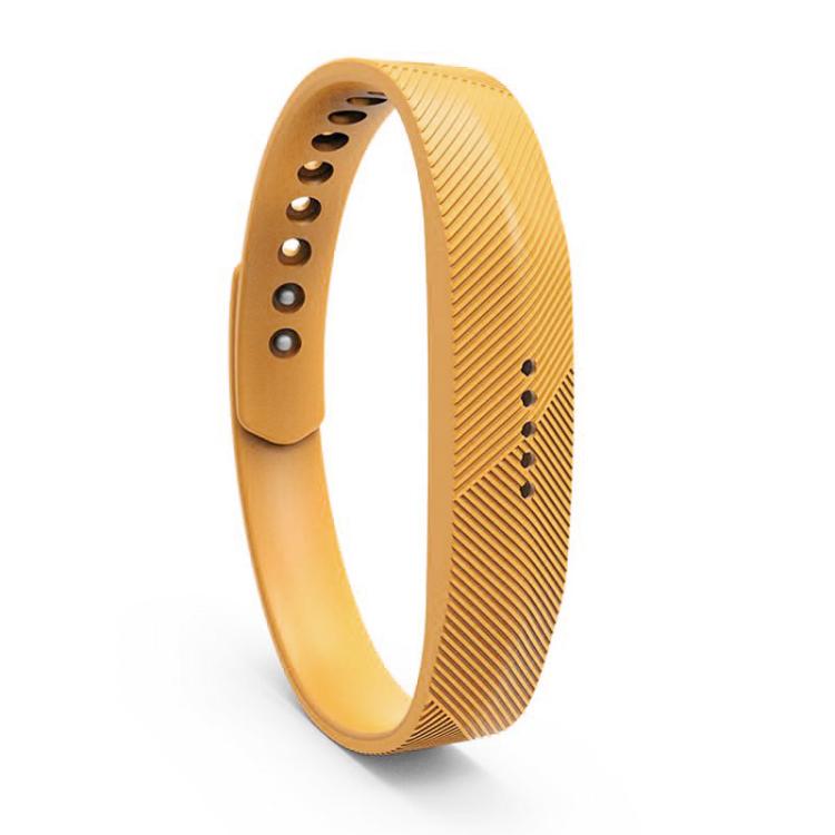 For Fitbit Flex 2 xDfind Translucent Film Metal Buckle Silicone Watch Band, S, L