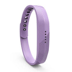 For Fitbit Flex 2 xDfind Translucent Film Metal Buckle Silicone Watch Band, S, L