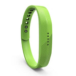 For Fitbit Flex 2 xDfind Translucent Film Metal Buckle Silicone Watch Band, S, L