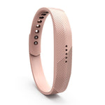 For Fitbit Flex 2 xDfind Translucent Film Metal Buckle Silicone Watch Band, S, L