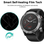 5pcs xDfind Soft Hydrogel Film Full Cover Watch Front Protector, For Garmin Fenix 6, For Garmin Forerunner 945, For Garmin Bounce, For Garmin vivosmart 4