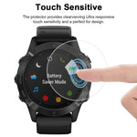 5pcs xDfind Soft Hydrogel Film Full Cover Watch Front Protector, For Garmin Fenix 6, For Garmin Forerunner 945, For Garmin Bounce, For Garmin vivosmart 4