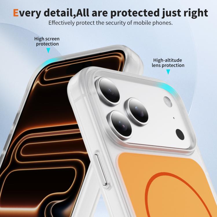 Crystal Frosted Skin Feel Magnetic MagSafe Phone Case, For iPhone 17 Pro Max, For iPhone 17 Pro, For iPhone 17, For iPhone Air