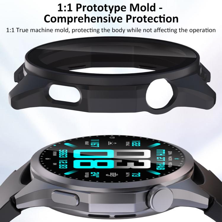 xDfind Graduated Style Tempered Film Integrated PC Watch Protective Cover, For Huawei Watch GT 6 Pro 46mm, For Huawei Watch GT 6 46mm, For Huawei Watch GT 6 41mm