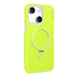 Jelly Liquid Silicone MagSafe Holder Phone Case, For iPhone 16 Pro, For iPhone 16, For iPhone 15 Pro Max, For iPhone 15 Pro, For iPhone 15