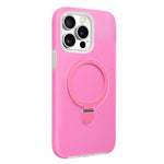Jelly Liquid Silicone MagSafe Holder Phone Case, For iPhone 16 Pro, For iPhone 16, For iPhone 15 Pro Max, For iPhone 15 Pro, For iPhone 15