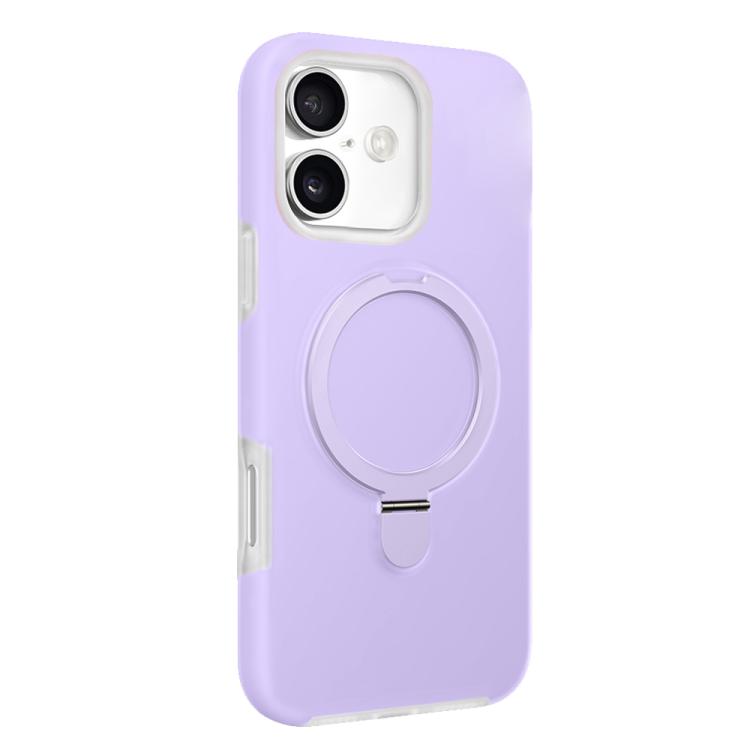 Jelly Liquid Silicone MagSafe Holder Phone Case, For iPhone 16 Pro, For iPhone 16, For iPhone 15 Pro Max, For iPhone 15 Pro, For iPhone 15