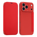Imitate Liquid Skin Feel Leather Phone Case with Card Slots, For iPhone 17 Pro Max, For iPhone 17 Pro, For iPhone 17, For iPhone Air