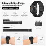 5 Pack xDfind Umbrella Buckle Milanese + Butterfly Buckle Mixed Watch Band, For Apple Watch 42 / 44 / 45 / 46 / 49mm, For Apple Watch 38 / 40 / 41 / S11 42mm