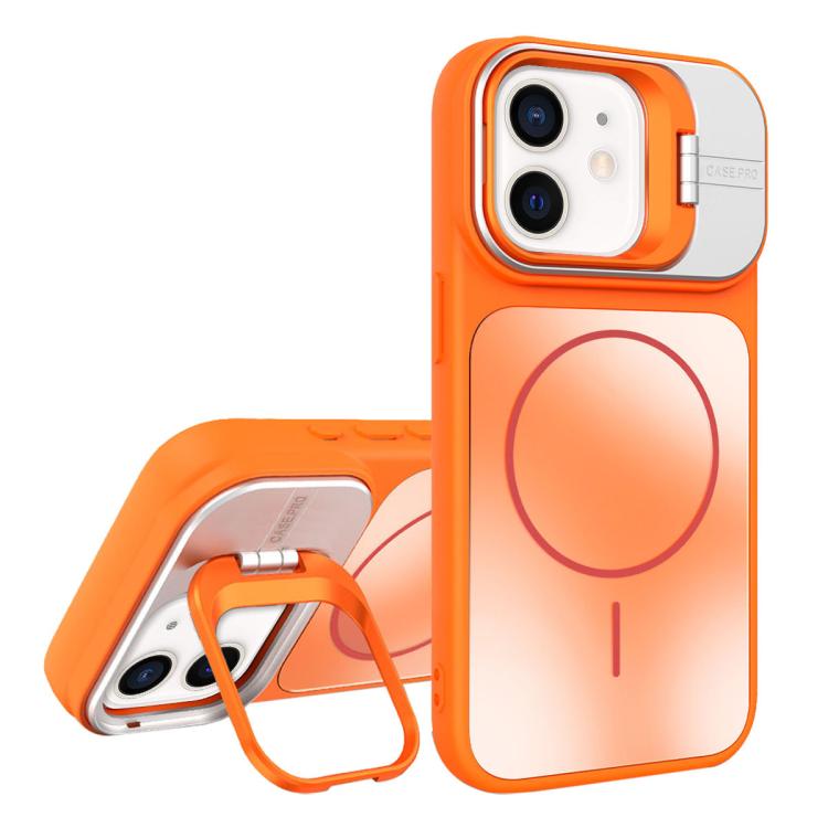 AG Frosted Lens Holder MagSafe Phone Case, For iPhone 12, For iPhone 12 Pro Max, For iPhone 12 Pro, For iPhone 11