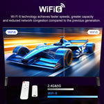 H96 Max H313 Android 14 Mini HD TV Stick with Remote Control, ARM Cortex-A53 Quad Core, 2GB+16GB, 2GB+8GB