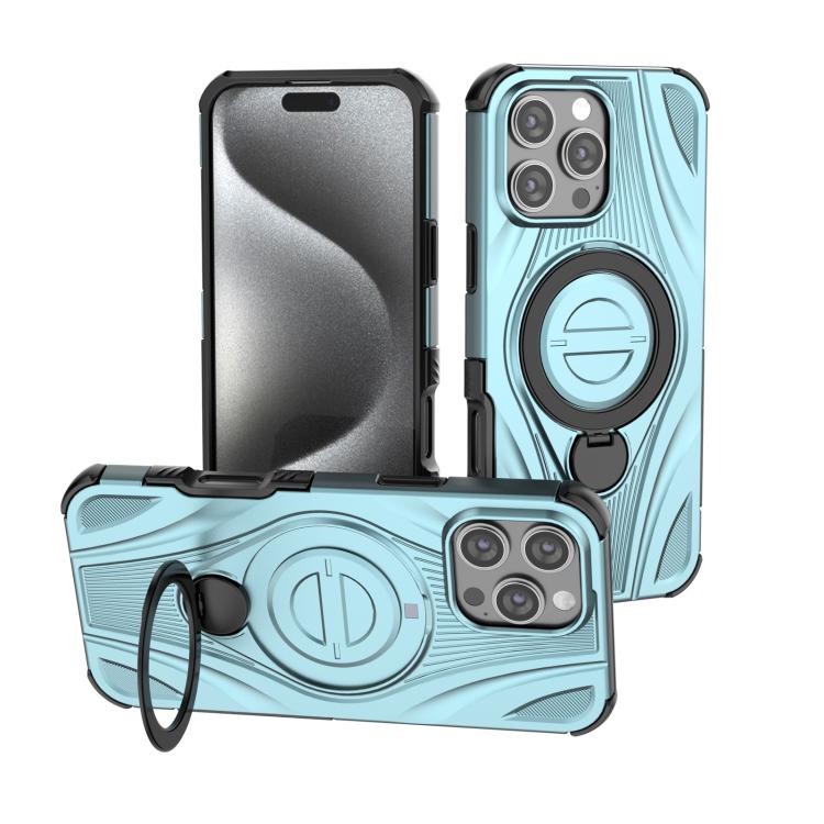 Star Ring Metallic Pivot Bracket Magnetic Phone Case, For iPhone 17 Pro Max, For iPhone 17 Pro, For iPhone 17, For iPhone Air, For iPhone 16 Pro Max, For iPhone 16 Pro, For iPhone 16