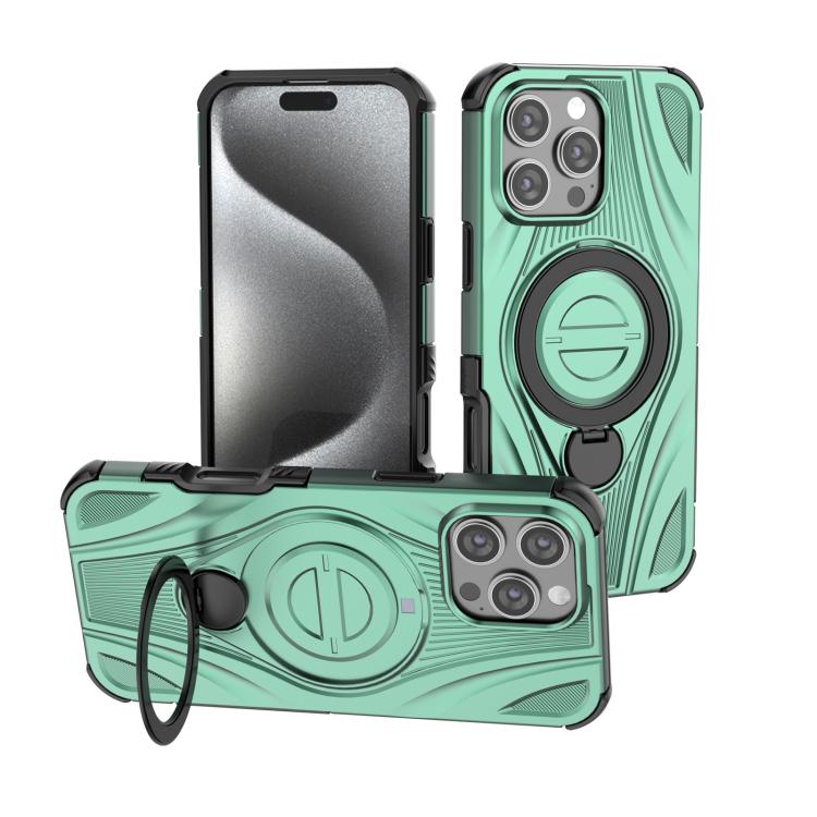 Star Ring Metallic Pivot Bracket Magnetic Phone Case, For iPhone 17 Pro Max, For iPhone 17 Pro, For iPhone 17, For iPhone Air, For iPhone 16 Pro Max, For iPhone 16 Pro, For iPhone 16