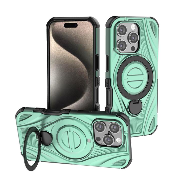 Star Ring Metallic Pivot Bracket Magnetic Phone Case, For iPhone 17 Pro Max, For iPhone 17 Pro, For iPhone 17, For iPhone Air, For iPhone 16 Pro Max, For iPhone 16 Pro, For iPhone 16