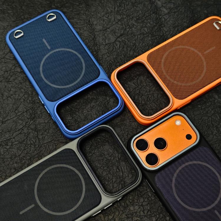 Skin Feel PC + Technology Cloth Magnetic Phone Case, For iPhone 18 Pro / 17 Pro, For iPhone 18 Pro Max / 17 Pro Max