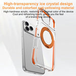 Ice Armor Magnetic Rotation Holder PC Hybrid TPU Phone Case, For iPhone 17 Pro Max, For iPhone 17 Pro, For iPhone Air