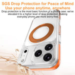Ice Armor Magnetic Rotation Holder PC Hybrid TPU Phone Case, For iPhone 17 Pro Max, For iPhone 17 Pro, For iPhone Air