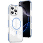 Crystal Shield Clear Magnetic Acrylic Hybrid TPU Phone Case, For iPhone 16 Pro Max, For iPhone 16 Pro, For iPhone 16 Plus, For iPhone 16, For iPhone 15 Pro Max, For iPhone 15 Pro