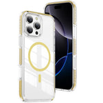Crystal Shield Clear Magnetic Acrylic Hybrid TPU Phone Case, For iPhone 17 Pro Max, For iPhone 17 Pro, For iPhone 17, For iPhone Air, For iPhone 16 Pro Max, For iPhone 16 Pro