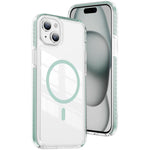 Crystal Shield Clear Magnetic Acrylic Hybrid TPU Phone Case, For iPhone 15 Plus, For iPhone 15, For iPhone 14 Plus, For iPhone 14 / 13, For iPhone 14 Pro, For iPhone 14 Pro Max