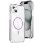 Crystal Shield Clear Magnetic Acrylic Hybrid TPU Phone Case, For iPhone 15 Plus, For iPhone 15, For iPhone 14 Plus, For iPhone 14 / 13, For iPhone 14 Pro, For iPhone 14 Pro Max