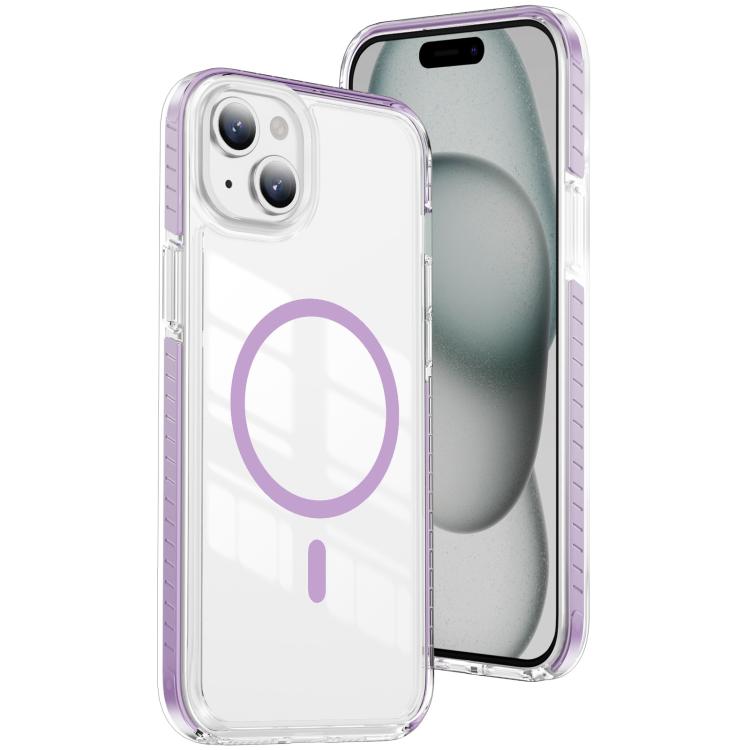 Crystal Shield Clear Magnetic Acrylic Hybrid TPU Phone Case, For iPhone 15 Plus, For iPhone 15, For iPhone 14 Plus, For iPhone 14 / 13, For iPhone 14 Pro, For iPhone 14 Pro Max